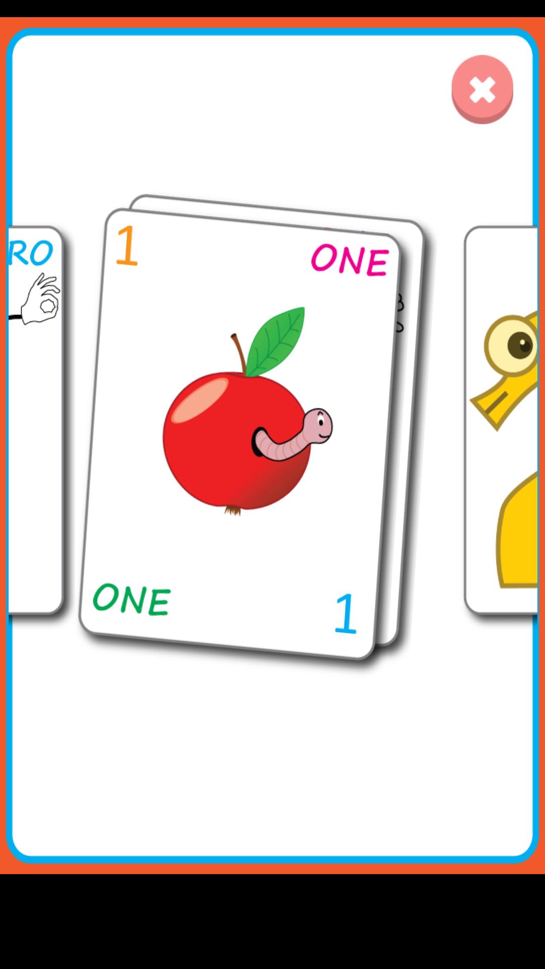 Flash Cards Numbers For Kids