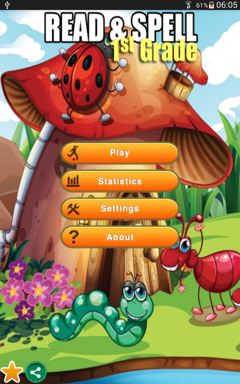 Read & Spell Game First Grade