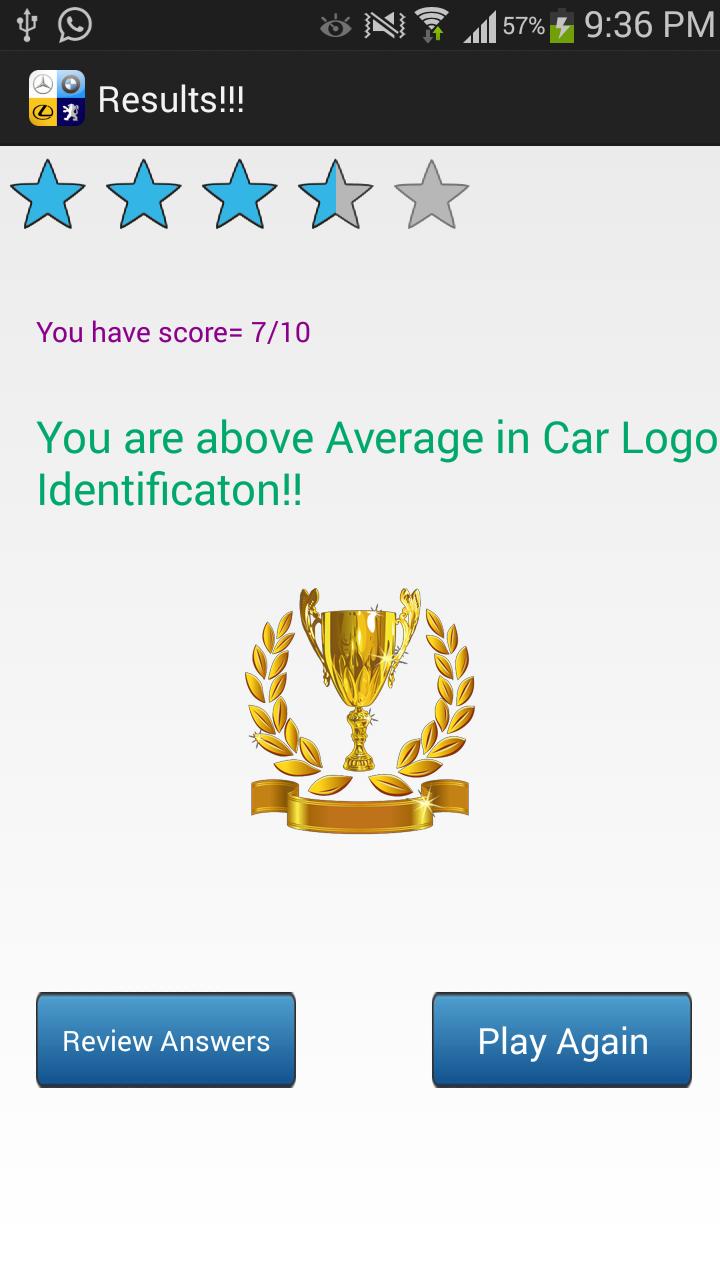 Car Logo Guess Quiz