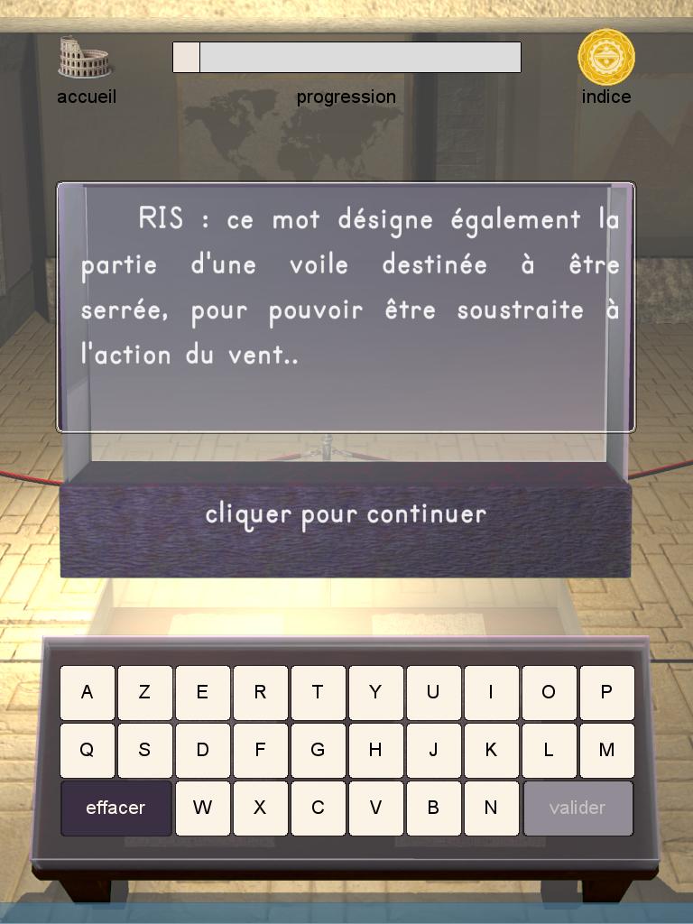 Le mot manquant