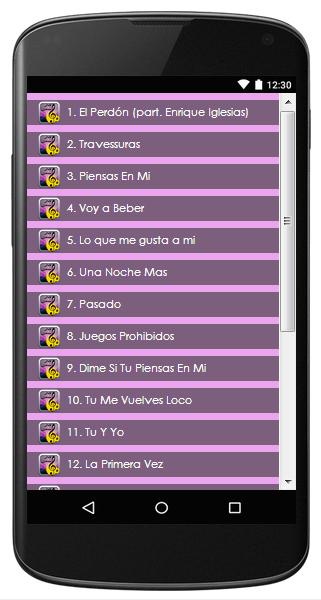 NICKY JAM TOP LETRAS