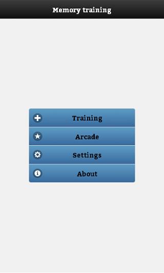 Memory Training