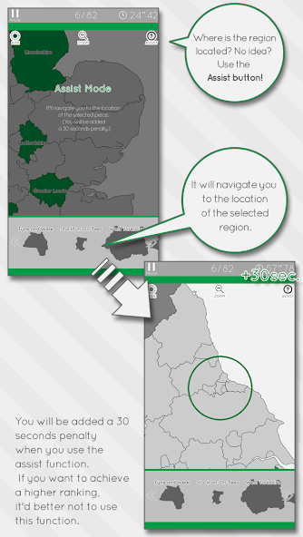 E. Learning UK Map Puzzle