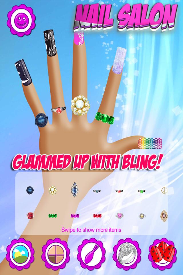 Sparkle Nail Salon Shop FREE