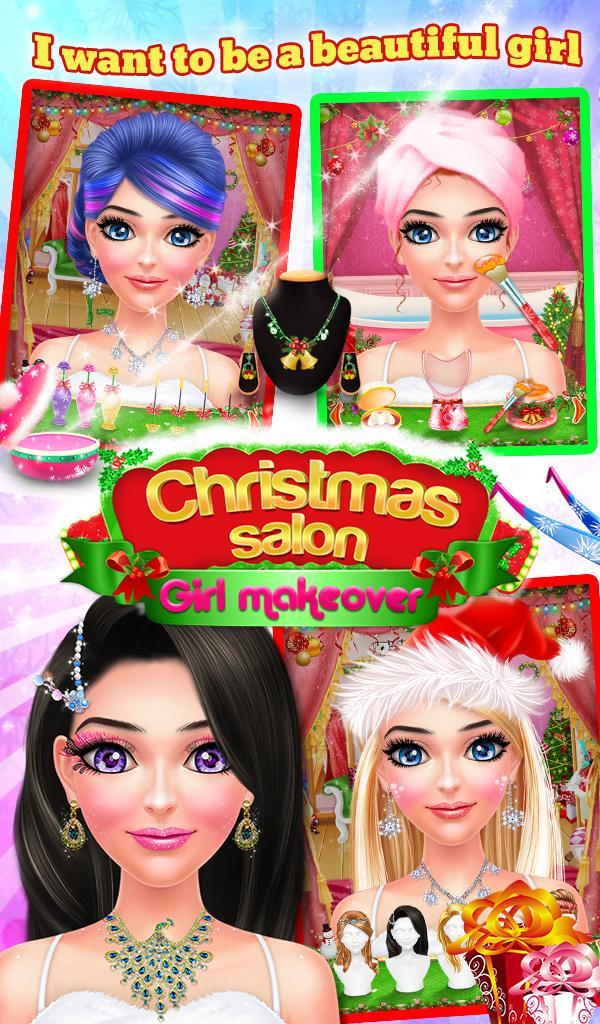 Christmas Salon Girl Makeover