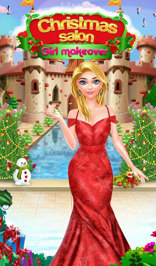Christmas Salon Girl Makeover