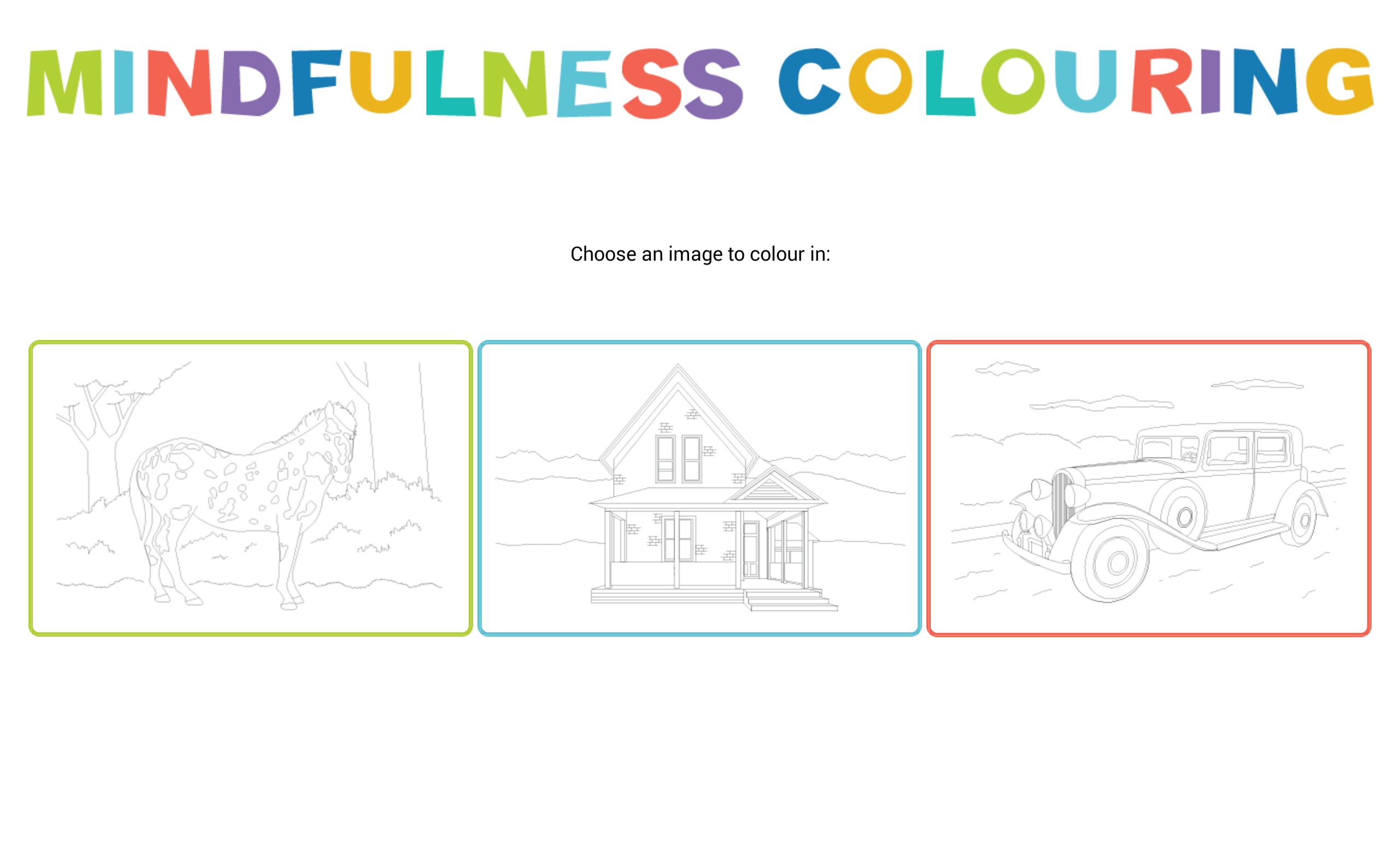 Mindfulness Colouring