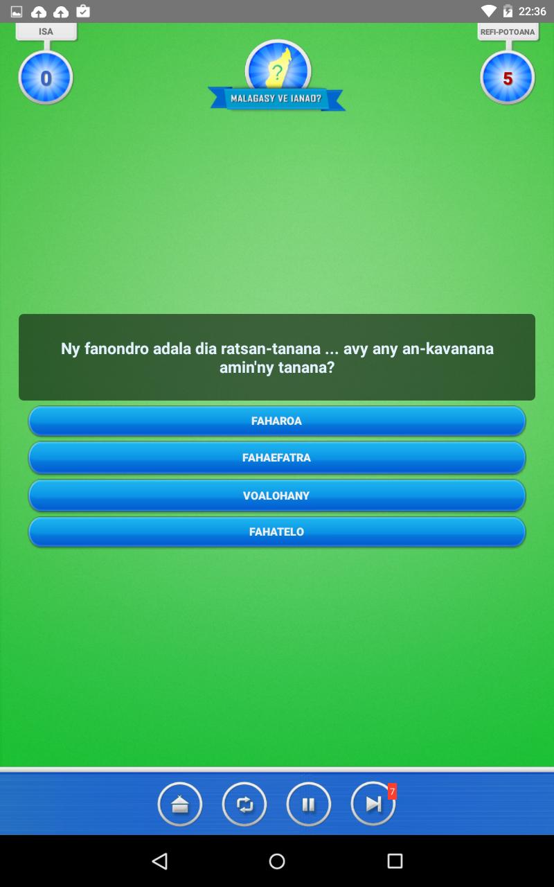 Malagasy ve ianao?