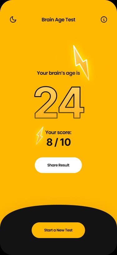 Brain Age Test