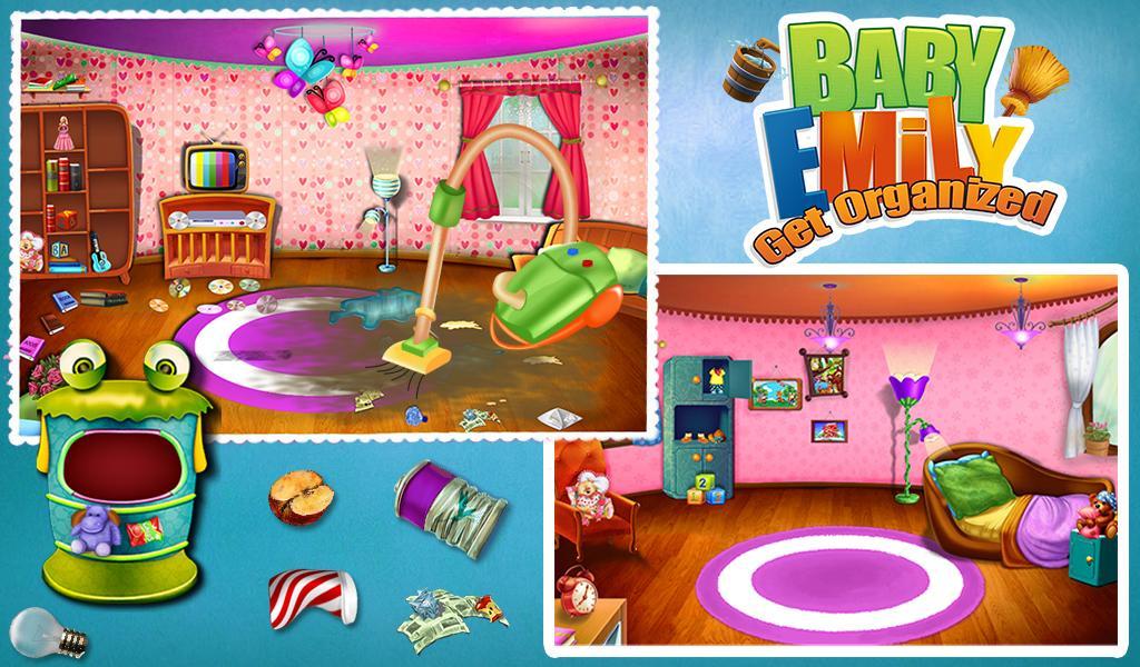 Baby Emily Get Organized