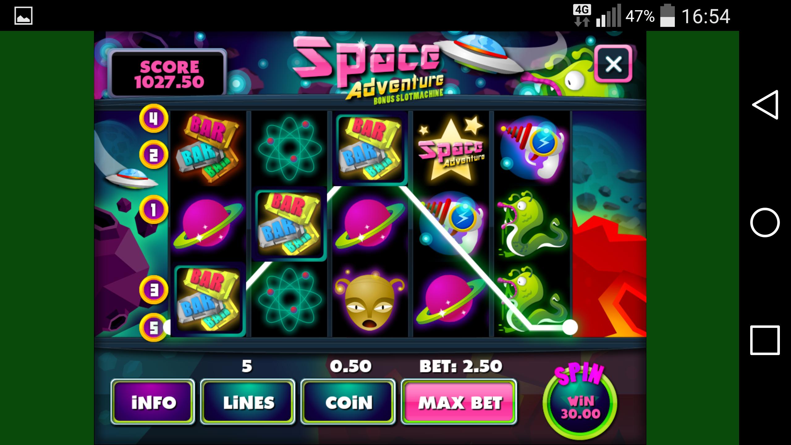 8 Space Adventure casino slots