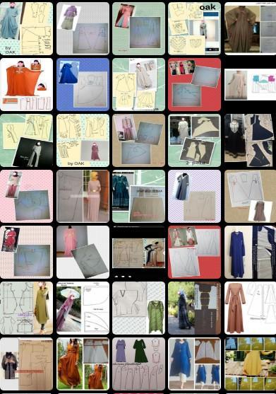 Muslim Dress Pattern