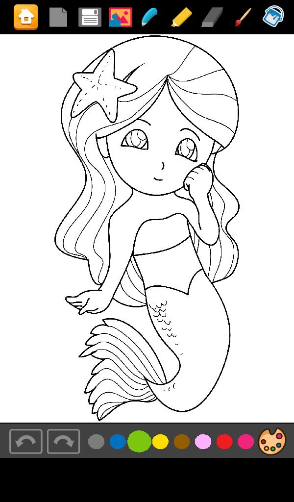 Mermaids Coloring Games