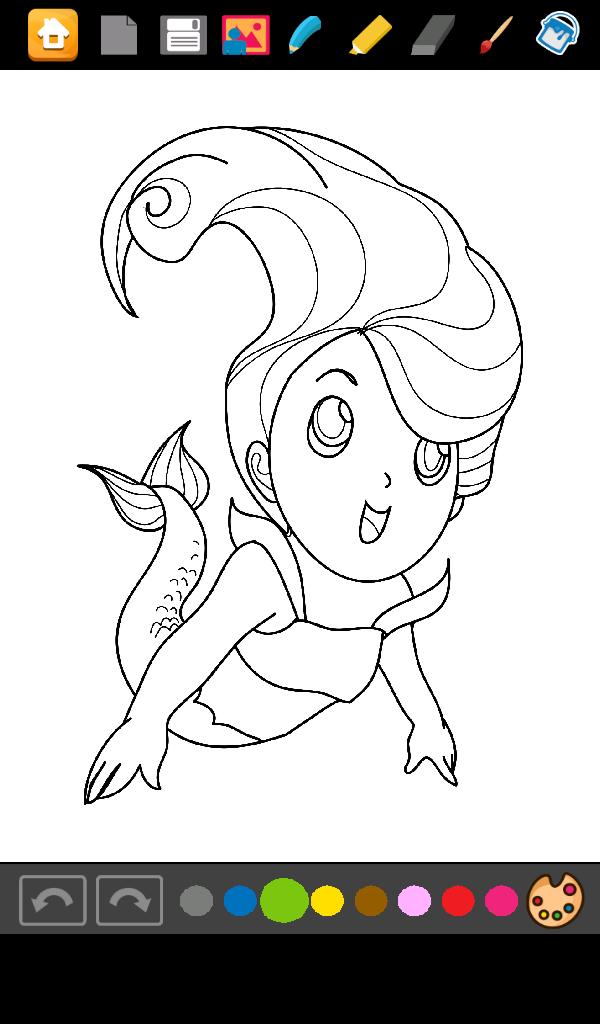 Mermaids Coloring Games