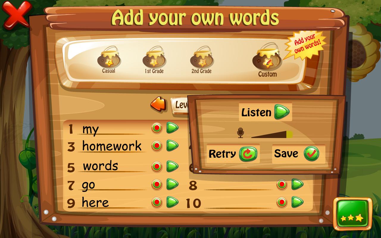 Hangman Fun spelling game for