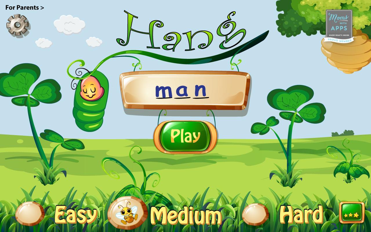 Hangman Fun spelling game for