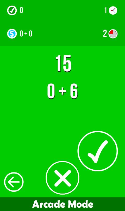 Math Exercise Game