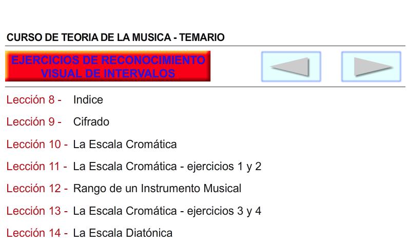 CURSO DE TEORIA DE LA MUSICA.