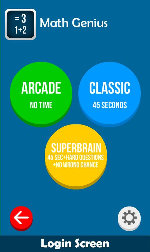 Math Exercise Game