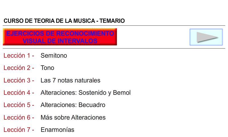 CURSO DE TEORIA DE LA MUSICA.