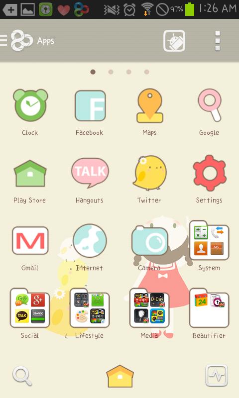 Dreaming child go launcher
