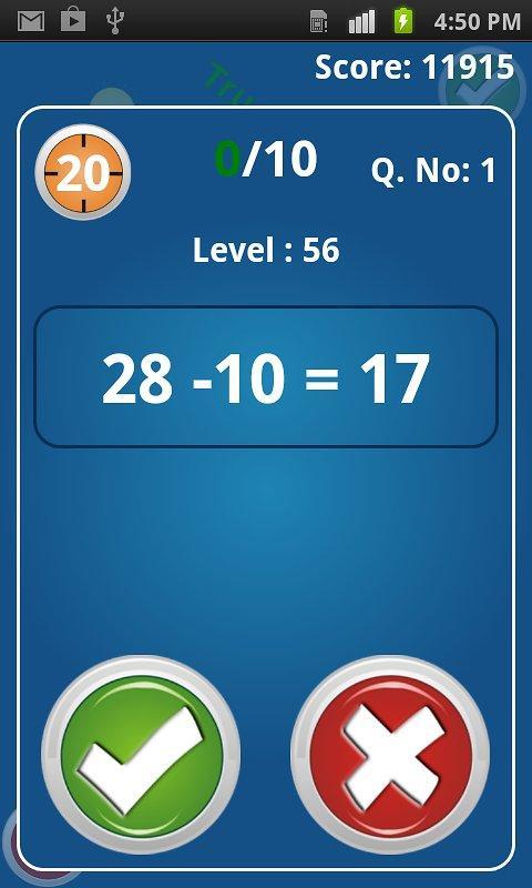 Math Mental Calculation Free