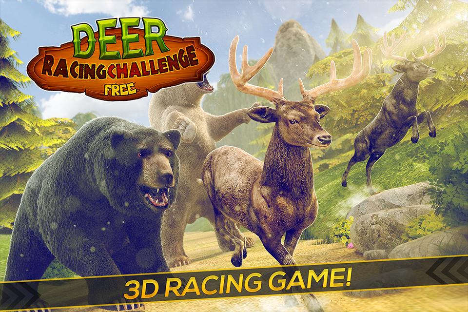 Big Game Reindeer Racing