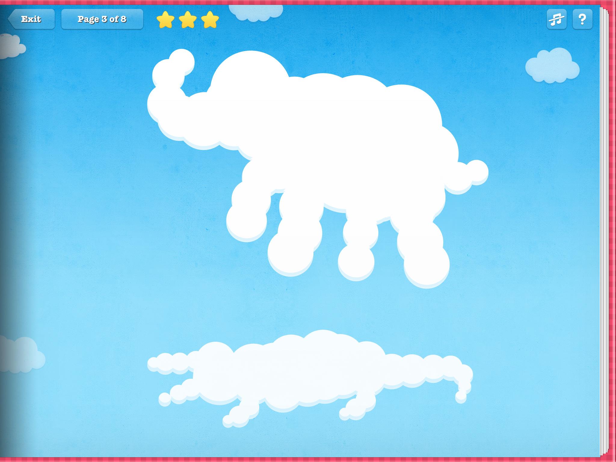 Cloud Shapes for Toddlers