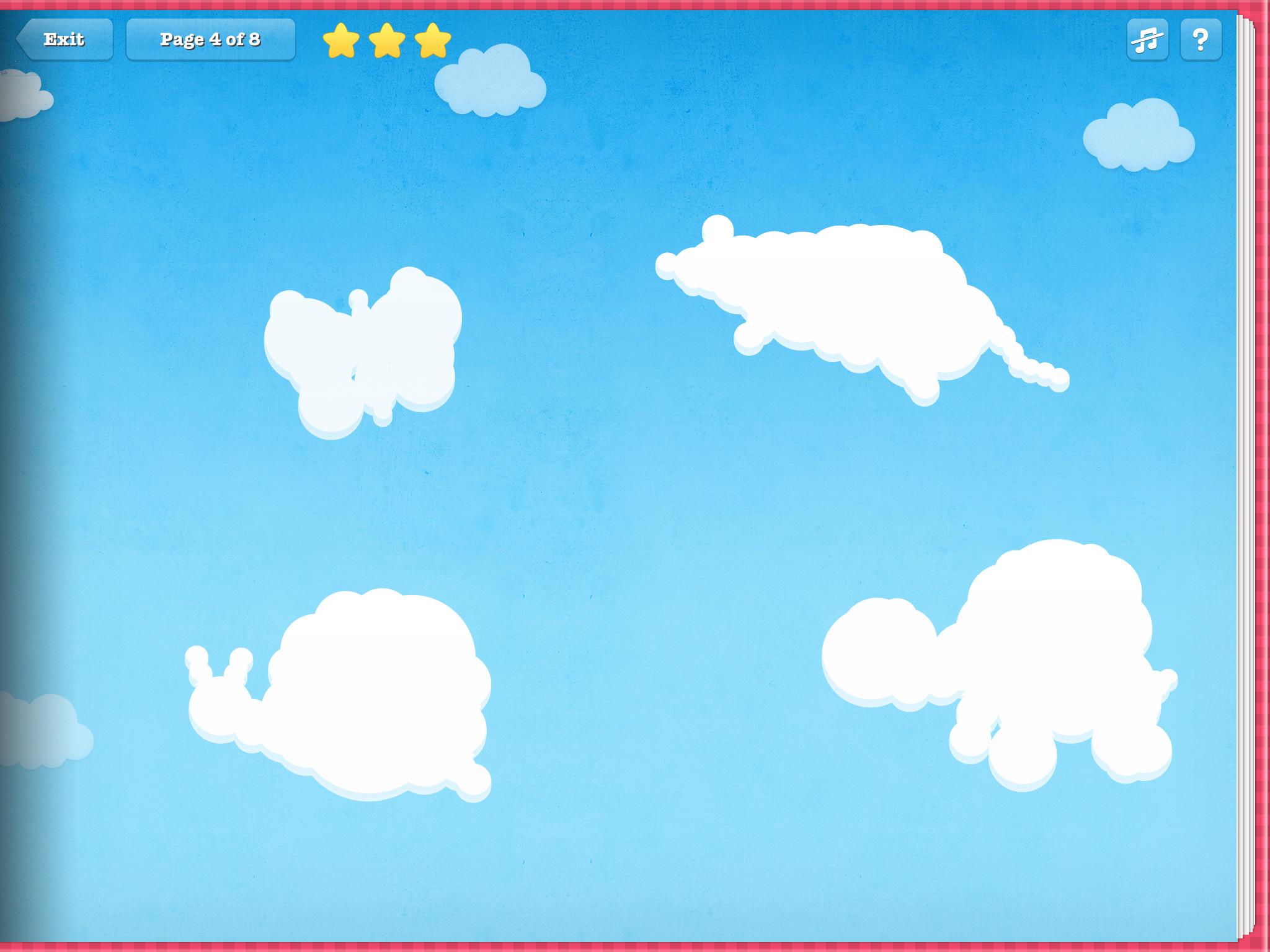 Cloud Shapes for Toddlers
