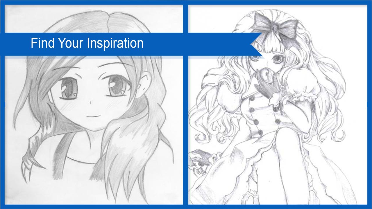 Drawing Anime Girl