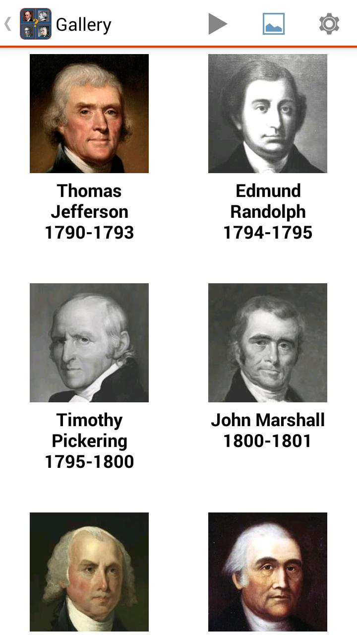 U.S. Secretaries of State