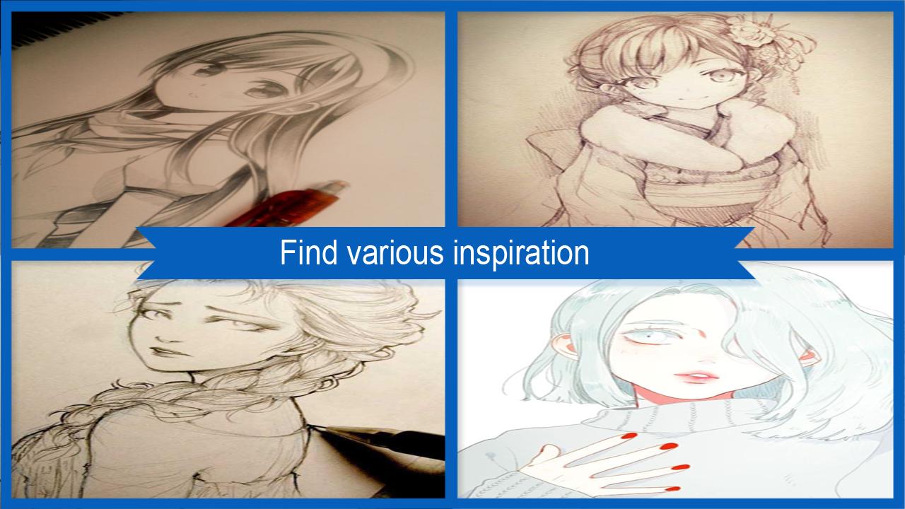 Drawing Anime Girl