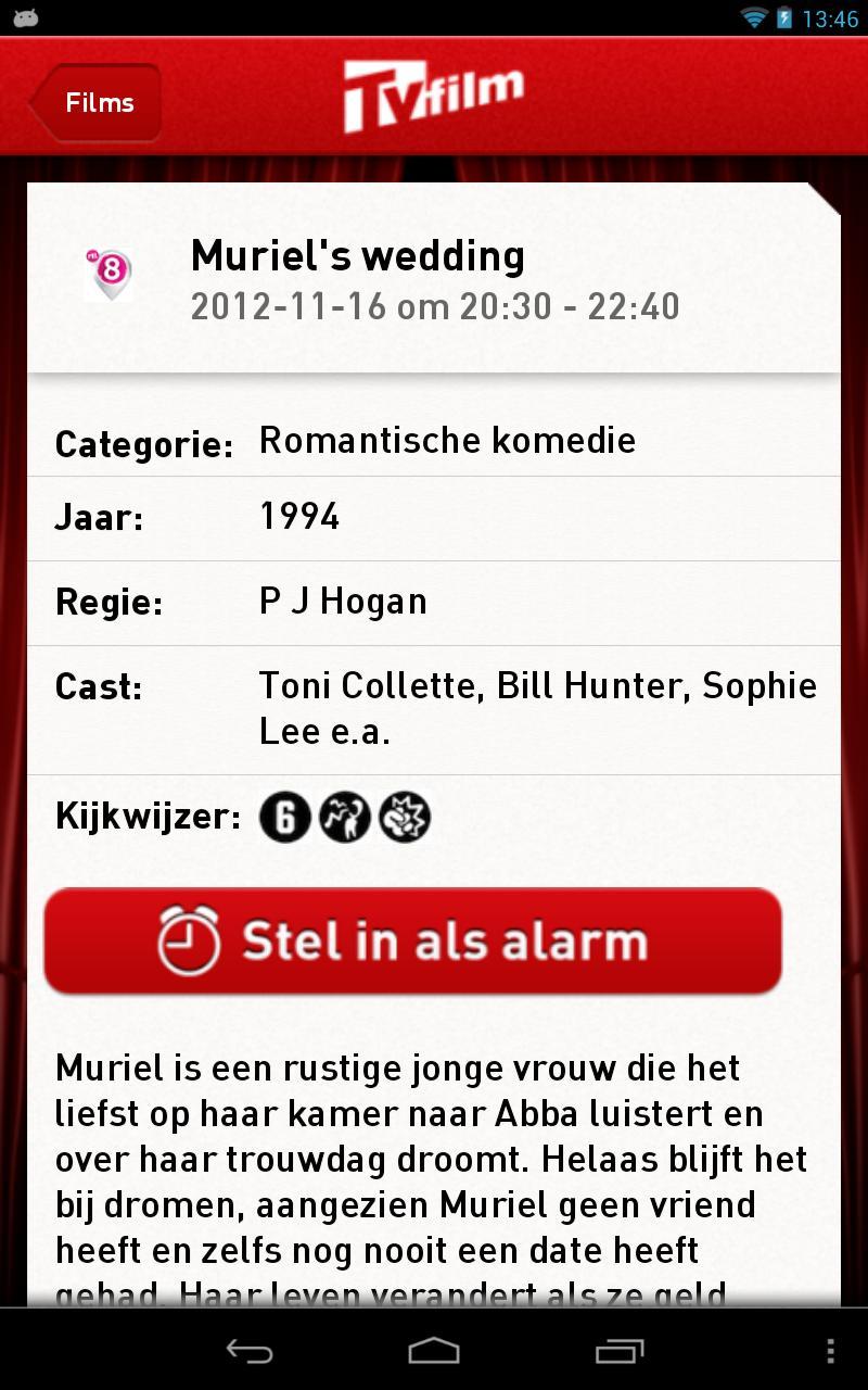 TVFilm, TV- en Filmgids Wekker