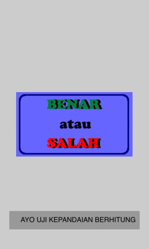 Asah Otak Matematika