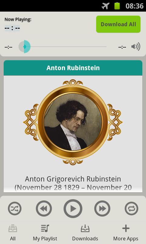 Anton Rubinstein Music Works