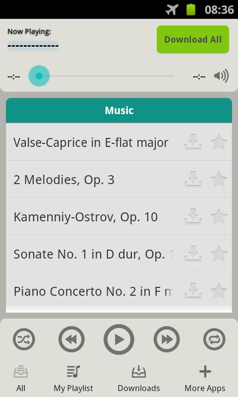 Anton Rubinstein Music Works