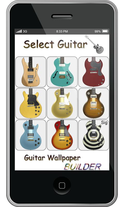 Guitar Wallpaper Builder