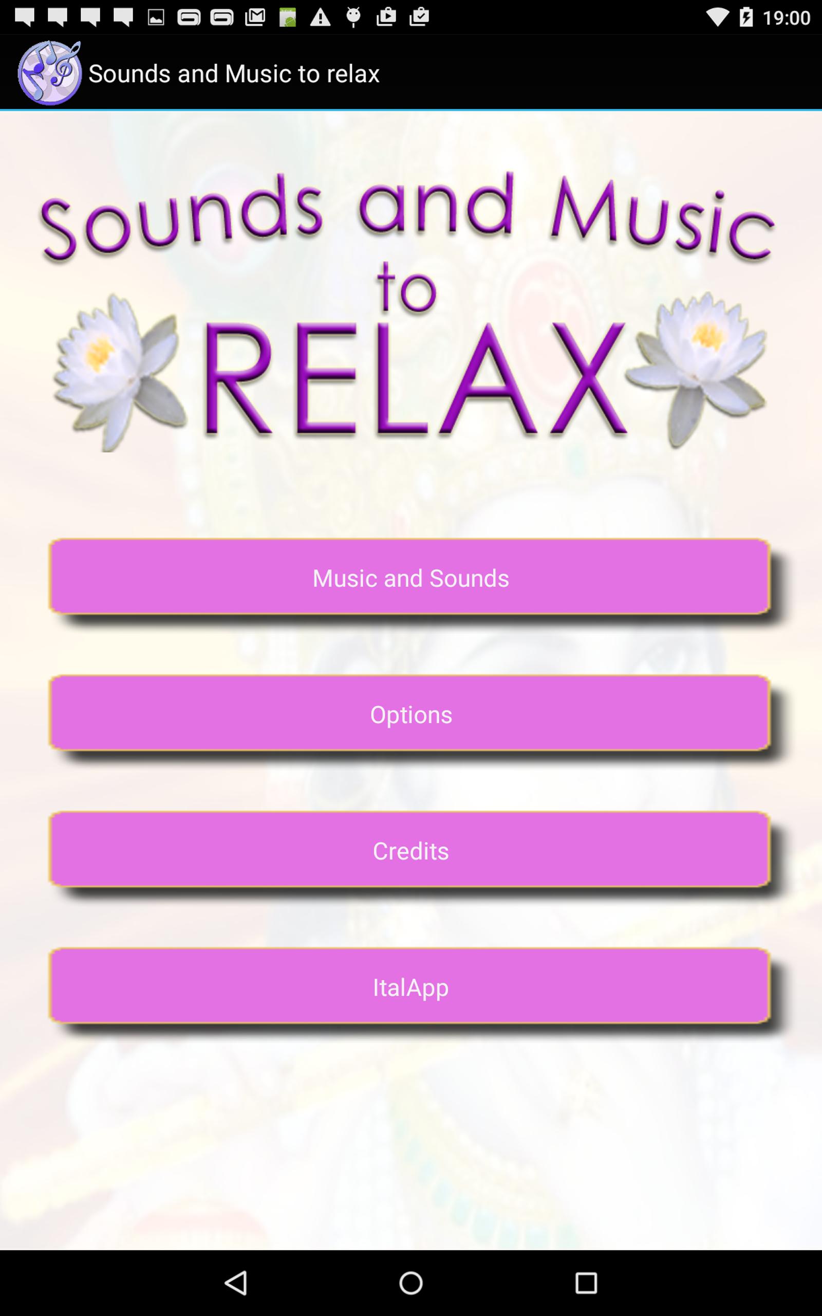 Sounds and Music to Relax