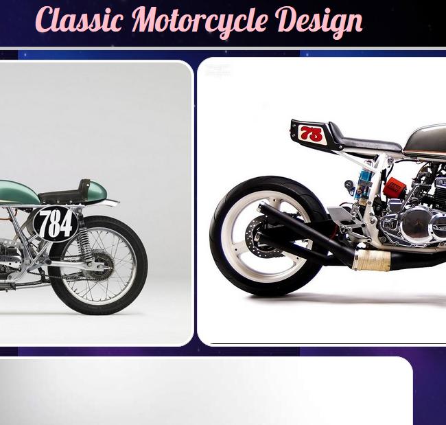 Classic Motorcycle Design