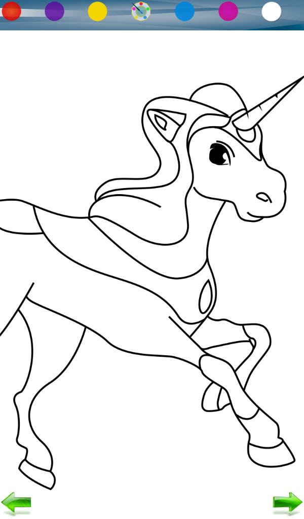 Horse Coloring Game