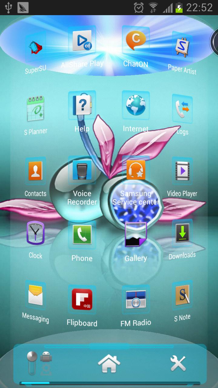 Love of Crystal Next 3D Theme