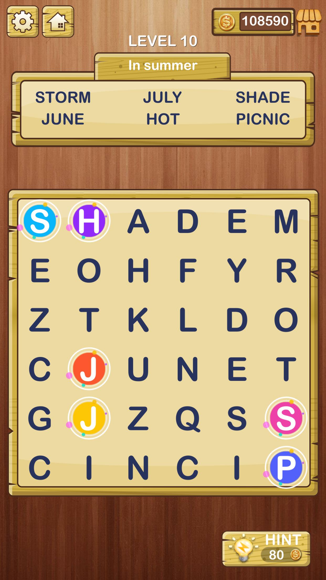 Word Swipe Search - Fun Finder