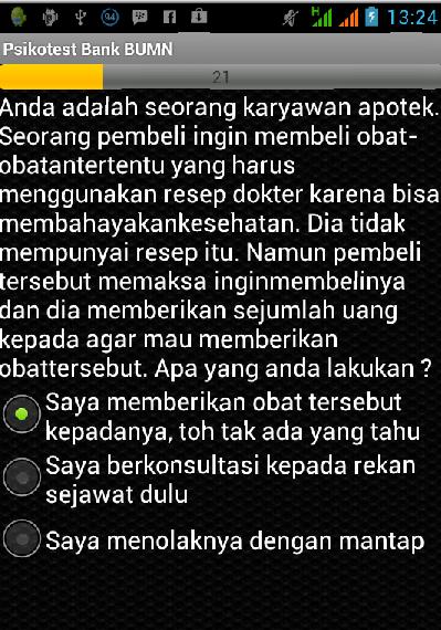 Psikotest Bank BUMN