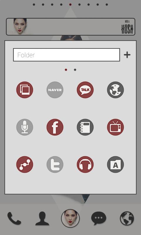 MissA Fei dodol launcher theme