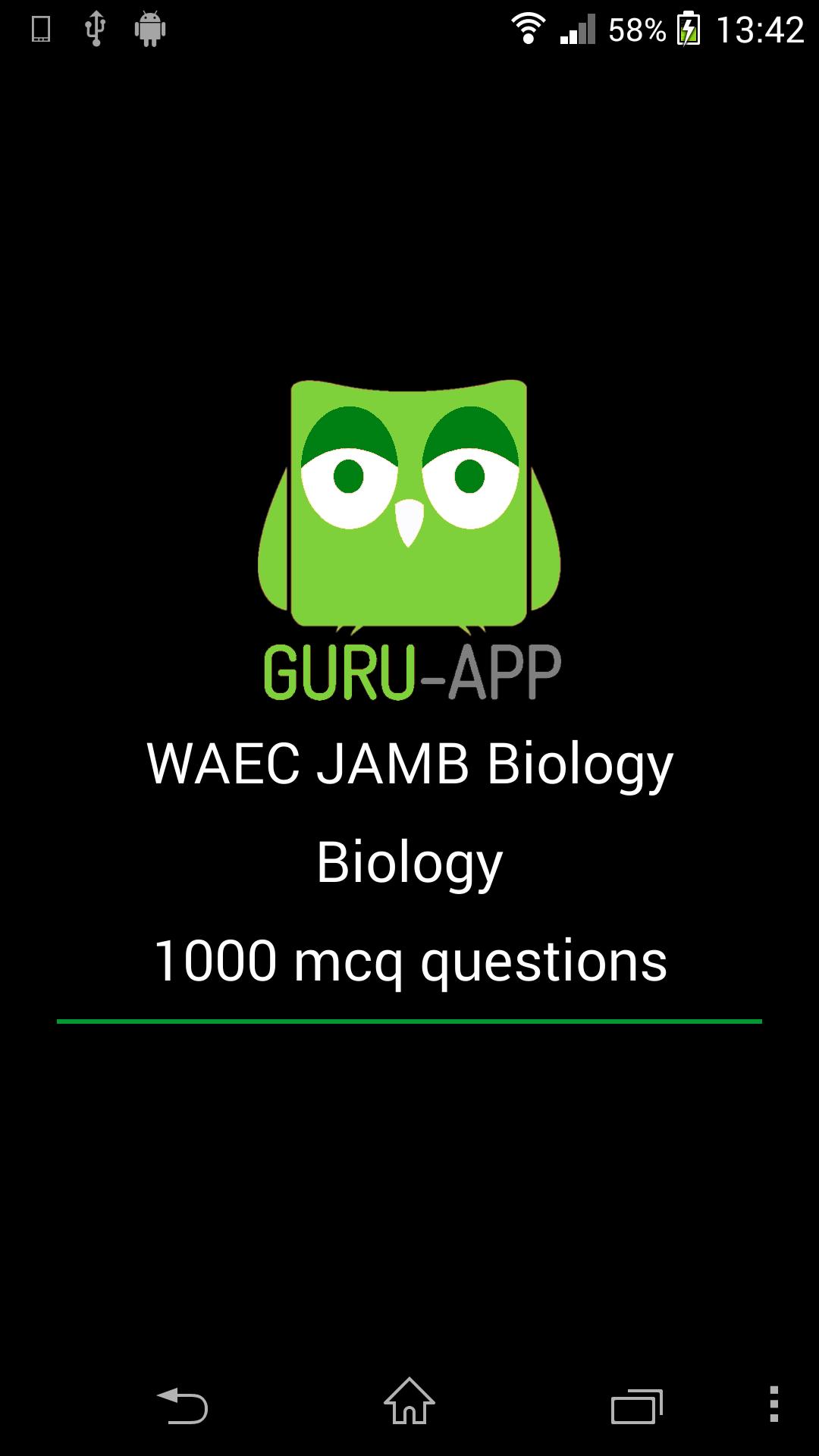 JAMB WAEC Biology Guru-App
