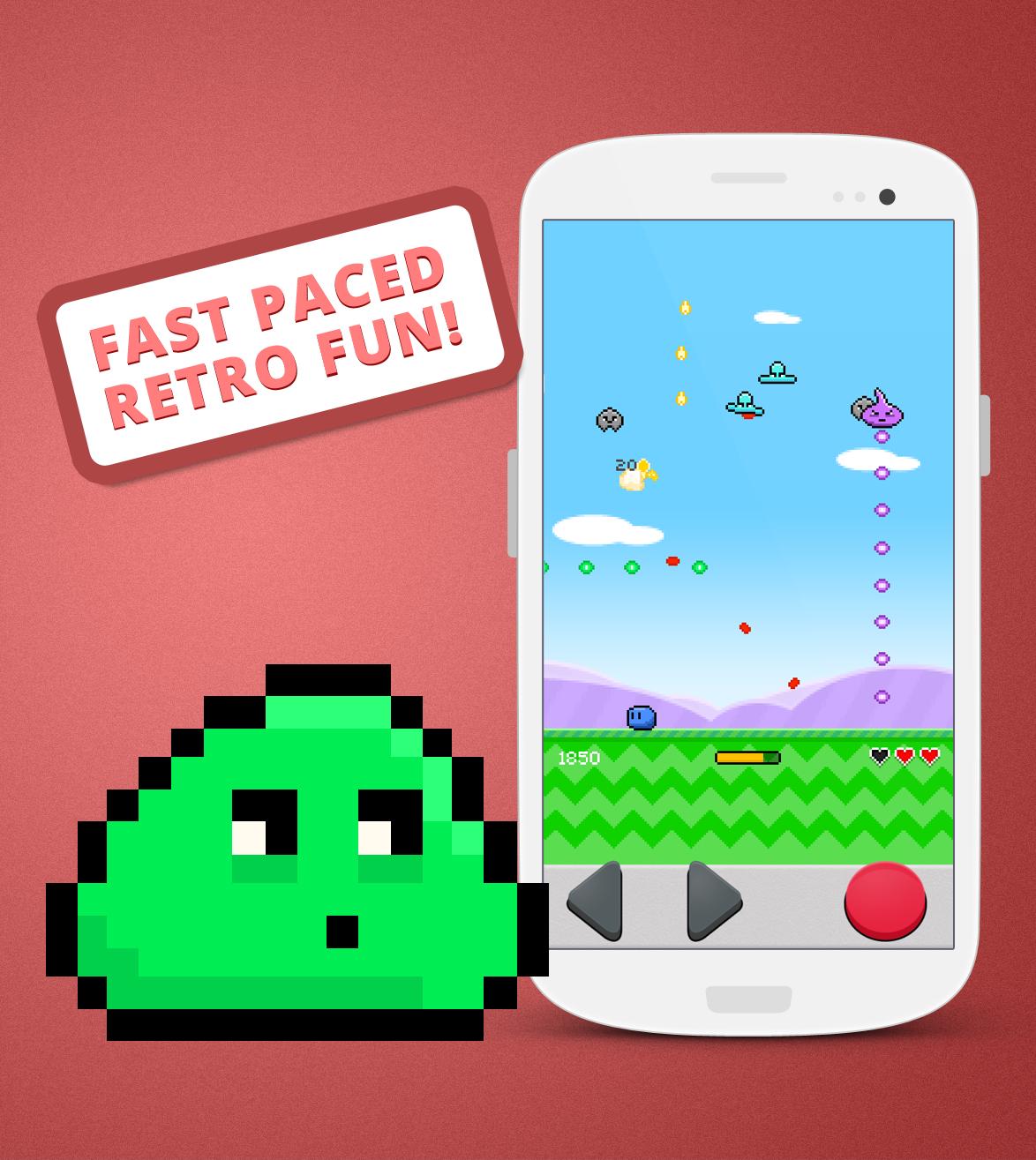 Retro Shooter Gem Gem Munchies