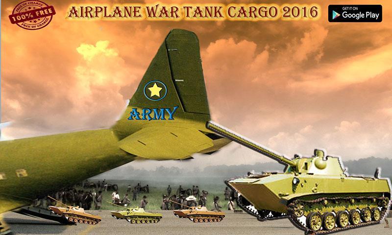 Army Airplane Tank Cargo