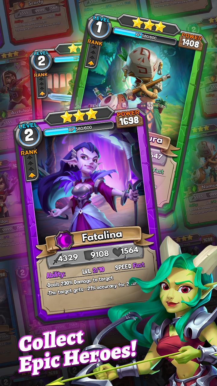 Dragon Strike: Puzzle RPG