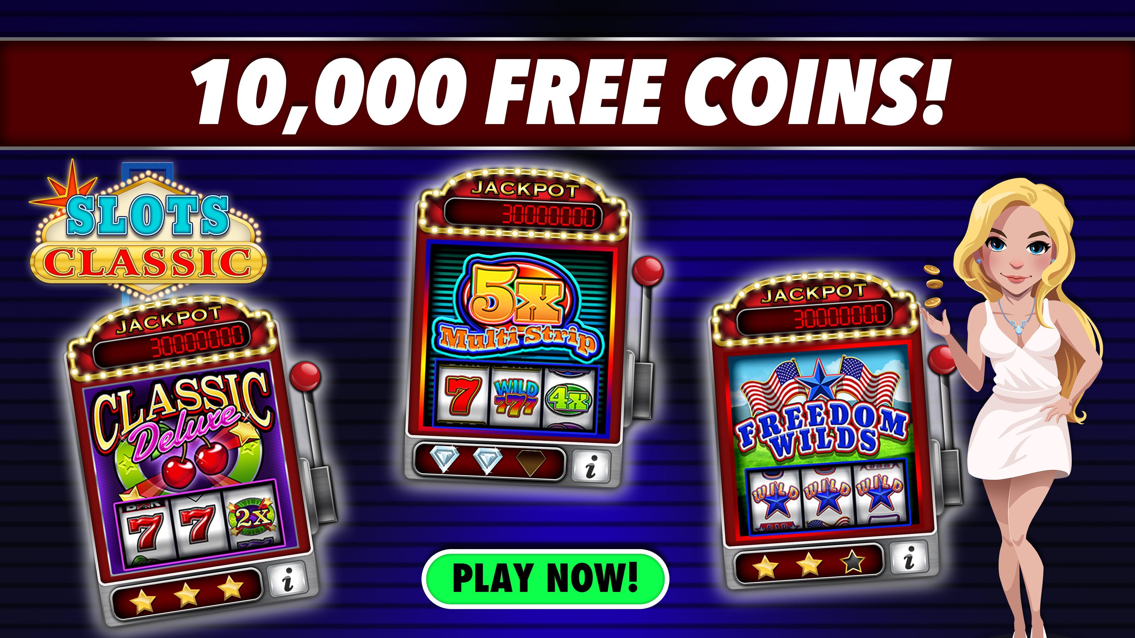 Slots Classic: Slots Free with Bonus Casinos New!
