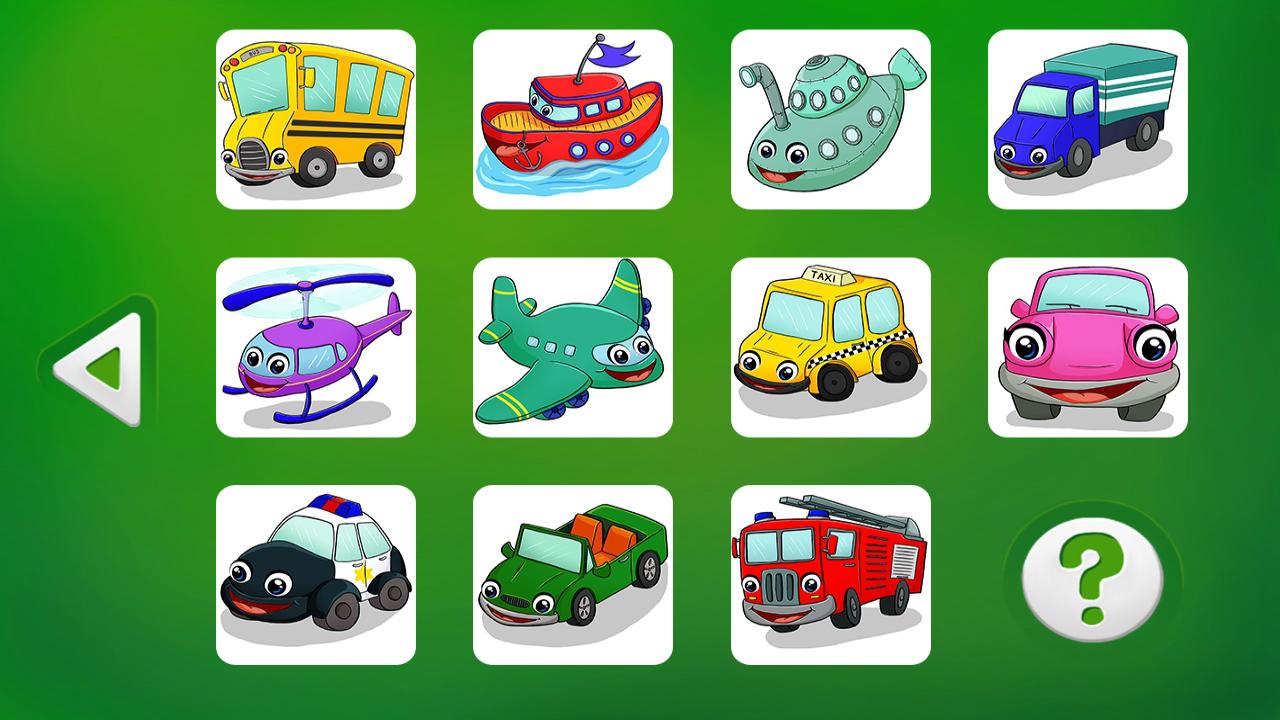 Clarinio Shuffle: Vehicles